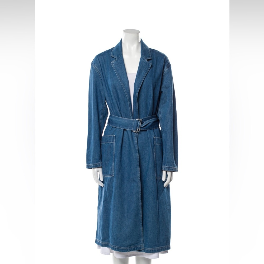 Levi's vintage Blue Denim Trench Coat
